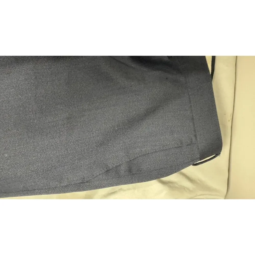 Hart Schaffner Marx Wool Dress Pants Men’s 44 Navy Flat Front Career